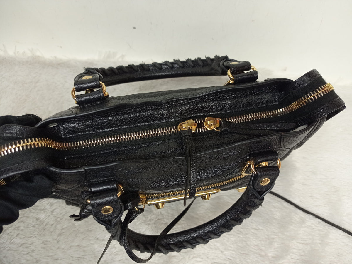 Balenciaga Mini City Edge Black GHW 2020