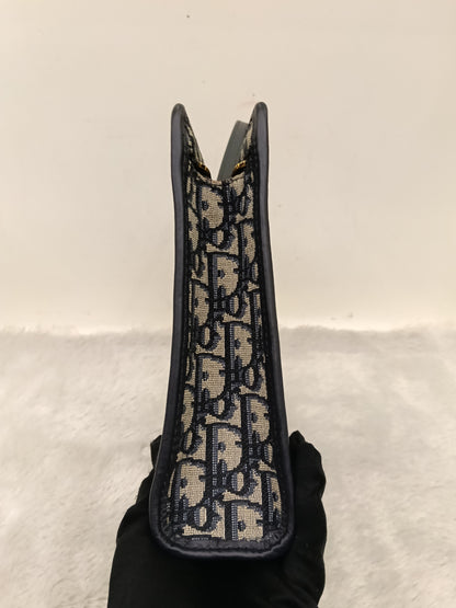 Dior Pouch Clutch Montaigne Oblique Navy GHW 2023