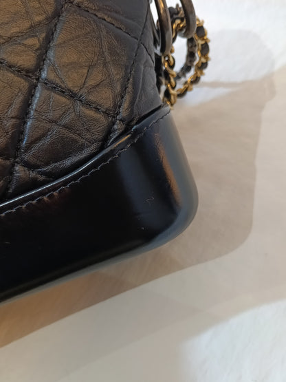 Chanel Gabrielle Small Calfskin Black (CHIP)