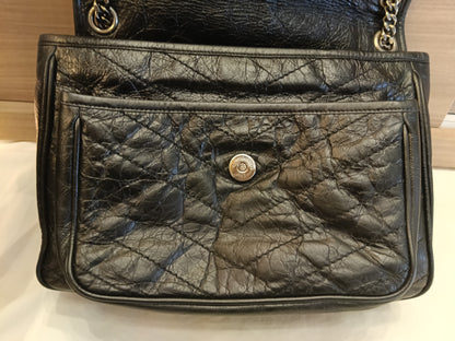 YsL Niki Medium Calfskin Black RHW 2018
