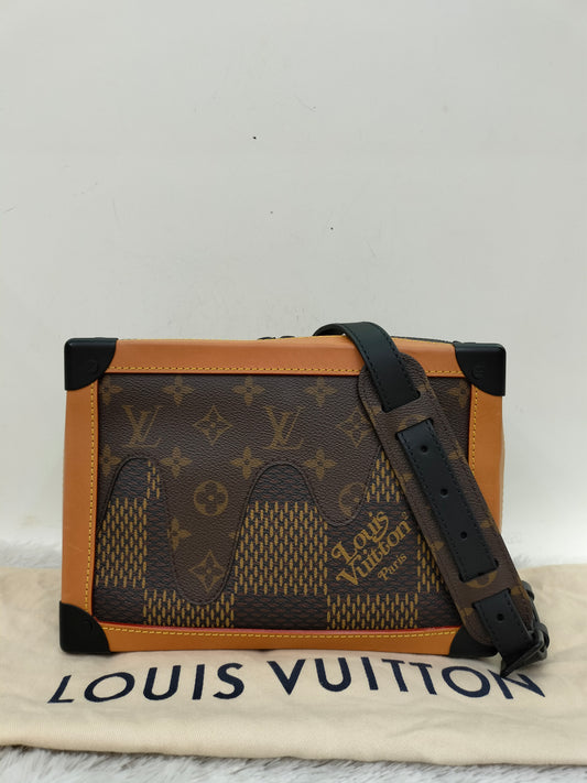 LV X Nigo Giant Soft Trunk Monogram Damier 2020