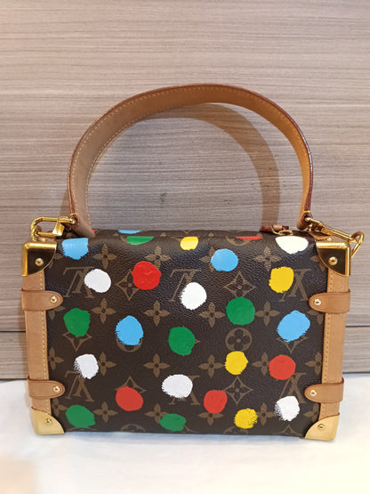 LV X Yayoi Kusama Side Trunk MM Monogram 3D Dots (CHIP)