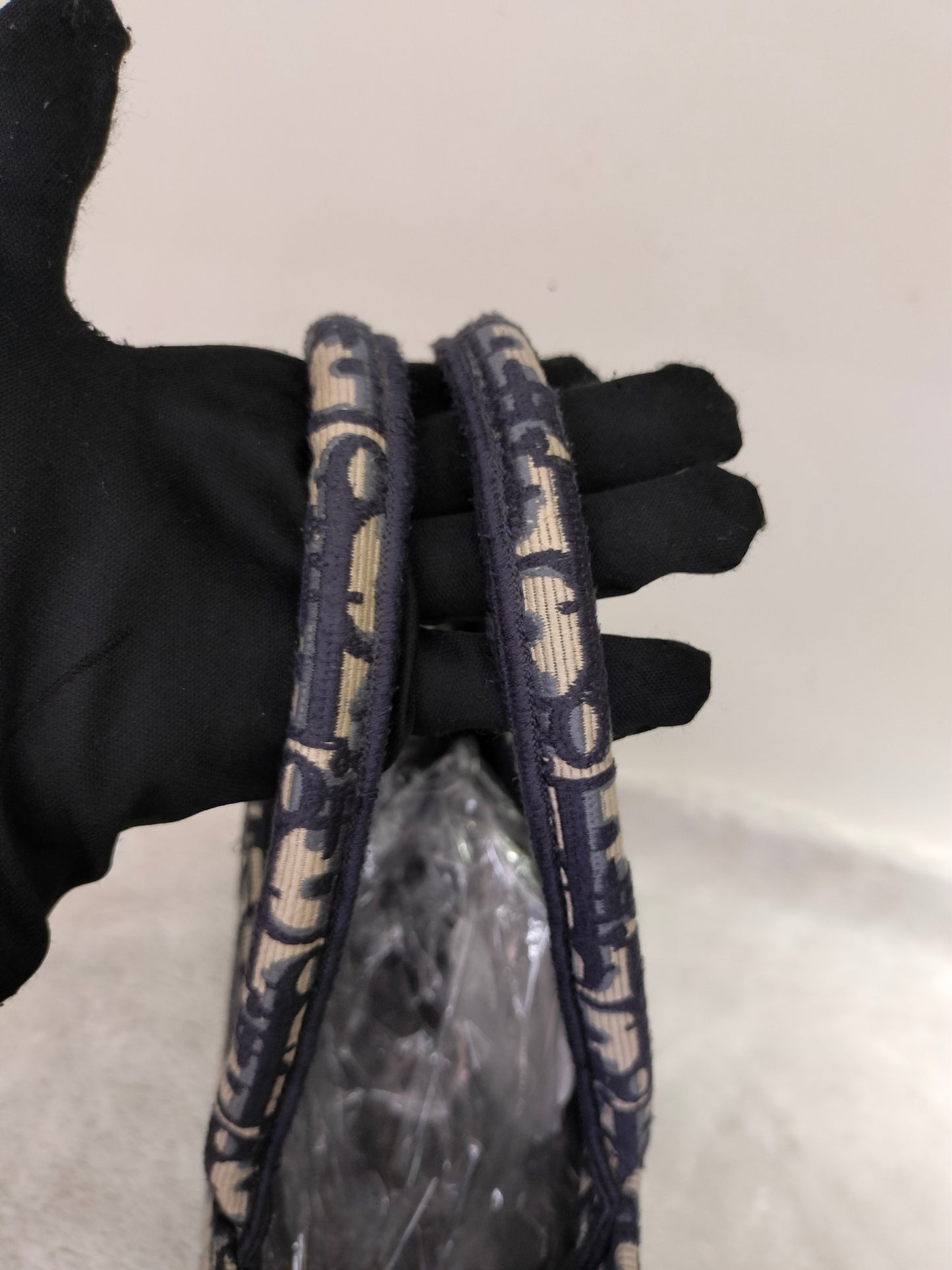 Dior Tote Book Medium Oblique Navy 2018