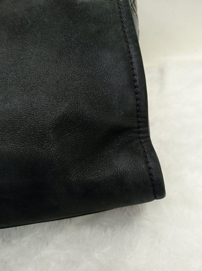 Chanel In The Mix Timeless Shopping Tote Iridescent Calfskin Black RHW #14