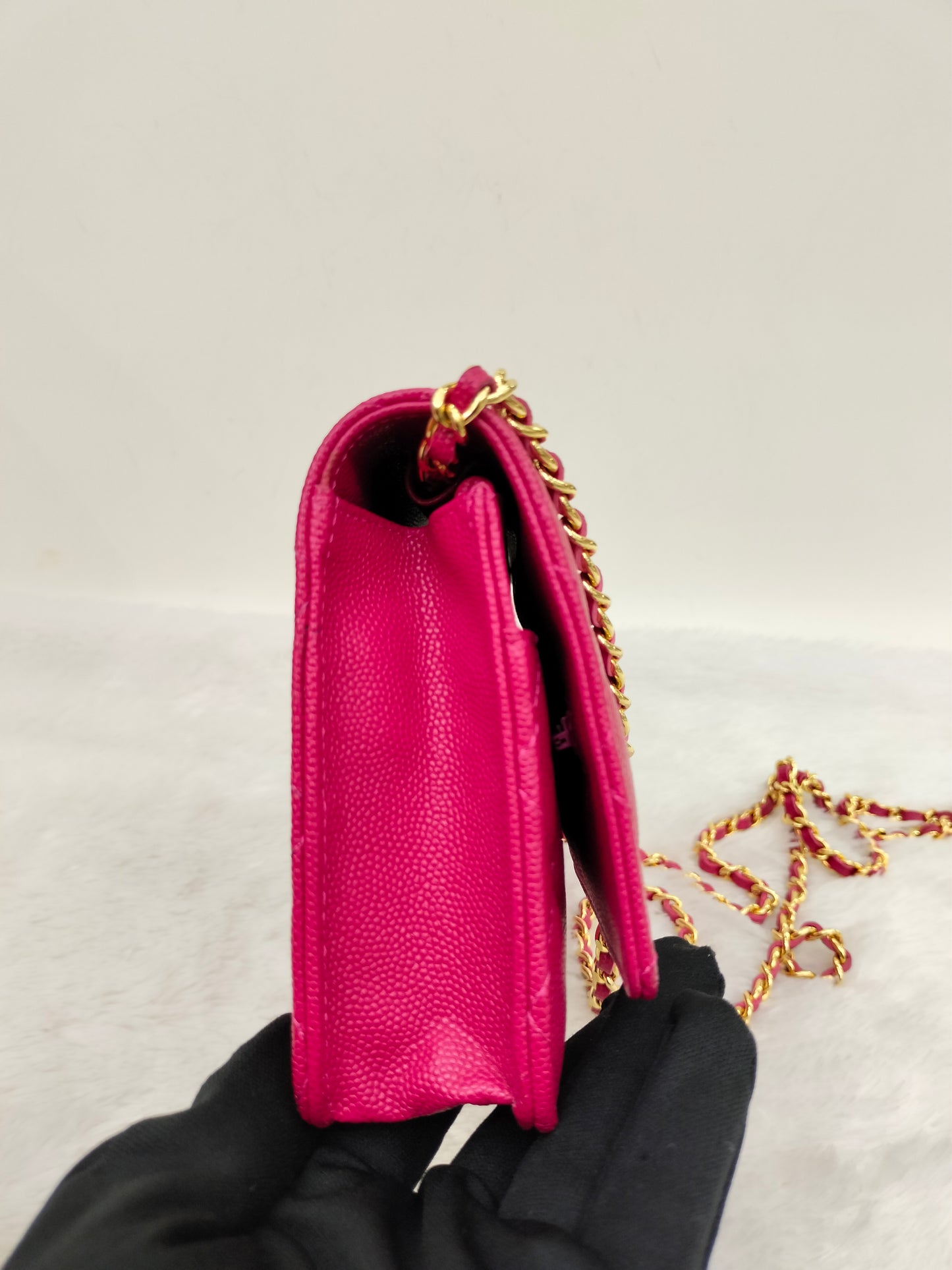 Chanel WOC Caviar Pink GHW #29
