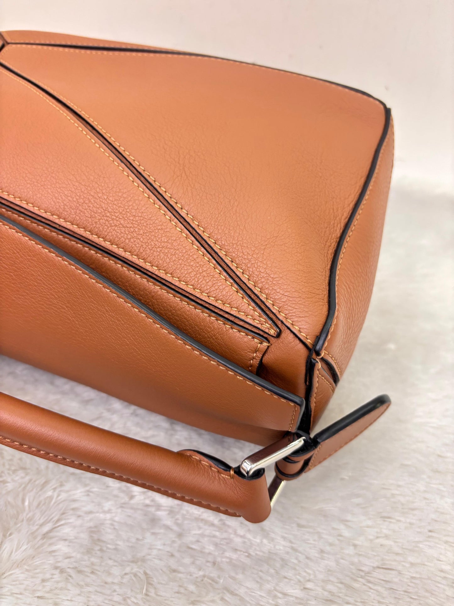 Loewe Puzzle Small Tan SHW 2020