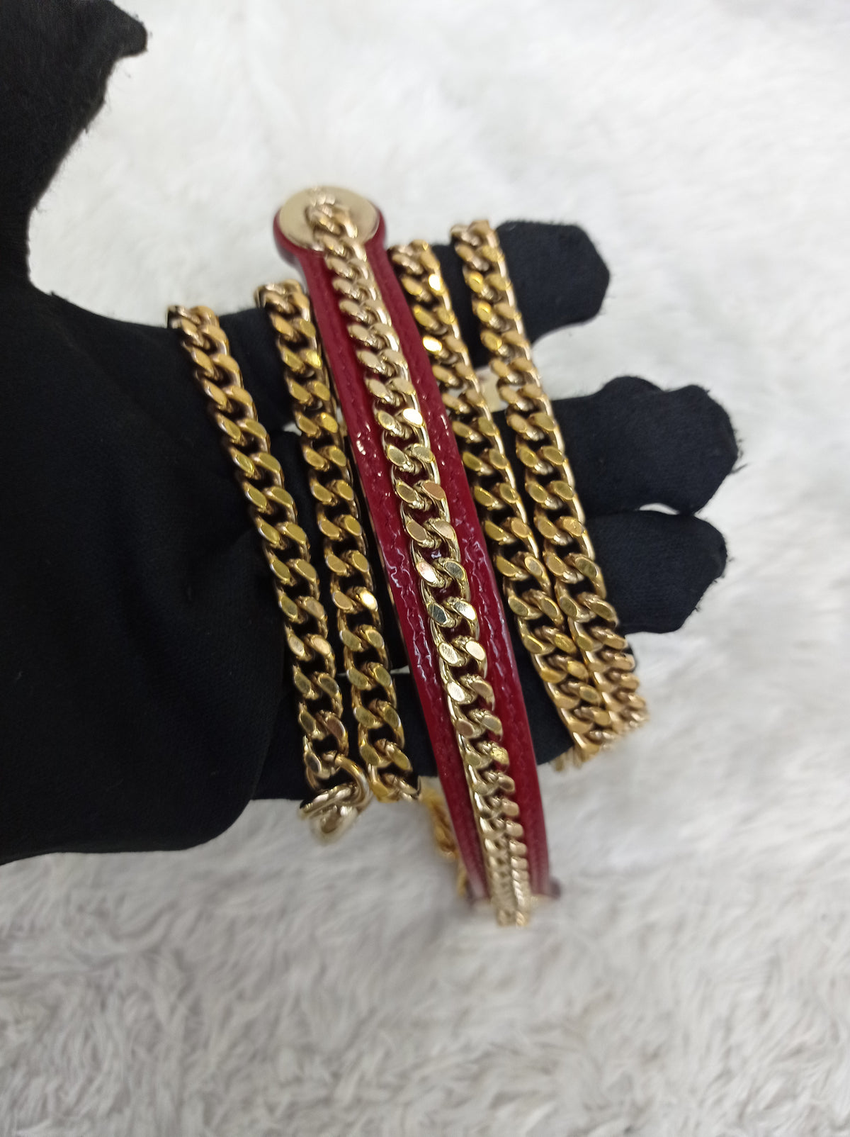 Lady Dior Mini Patent Red GHW 2019