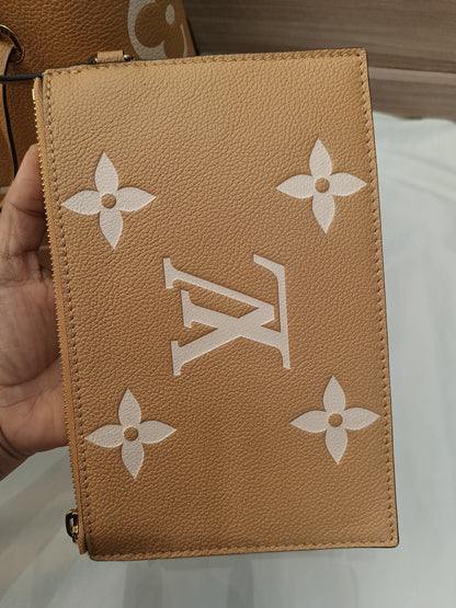 LV Neo Noe Monogram Empreinte Giant Arizona Beige (CHIP)