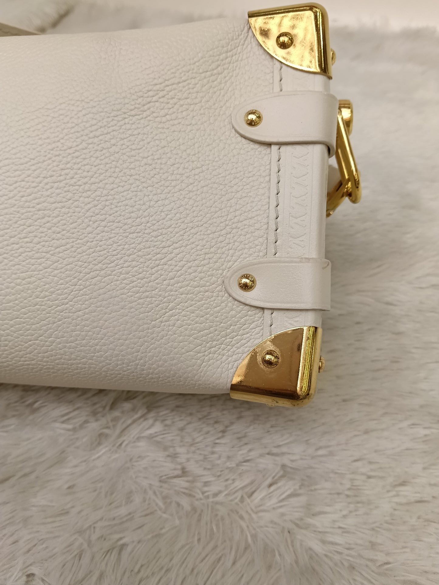 LV Side Trunk PM Grained Calfskin Chalk (CHIP)