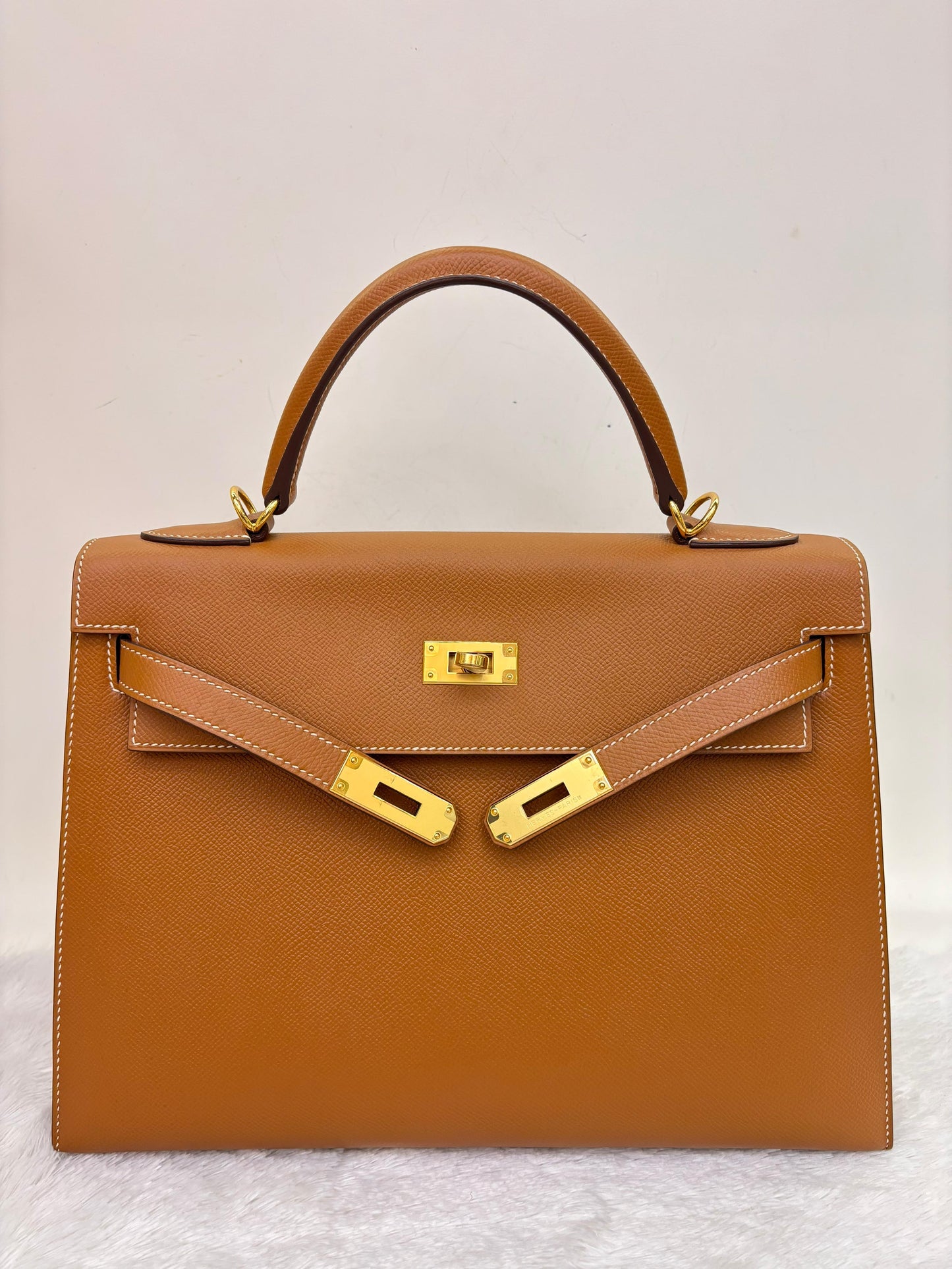 K32 Epsom Sellier Gold GHW #P square