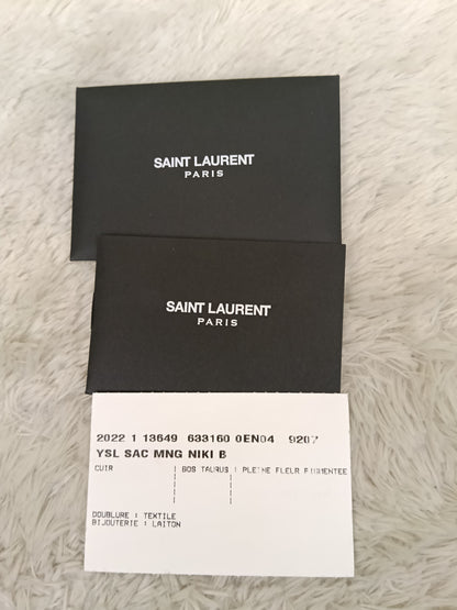 YsL Niki Baby Calfskin Ivory RHW 2022