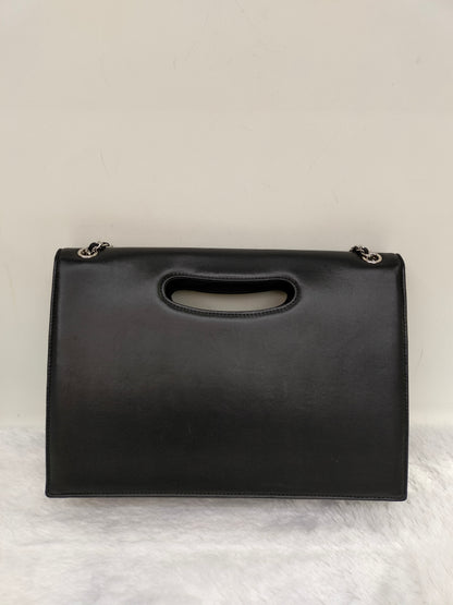 Chanel Timeless Foldover Lamb Black SHW #19