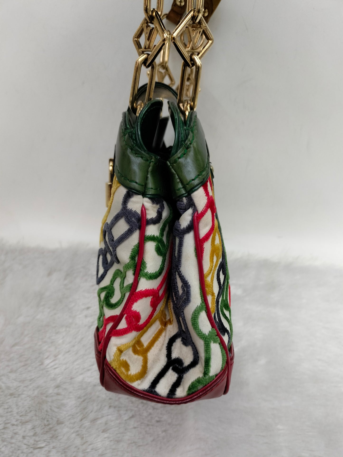 LV Mini Linda Charms Velvet Chains Multicolour 2006