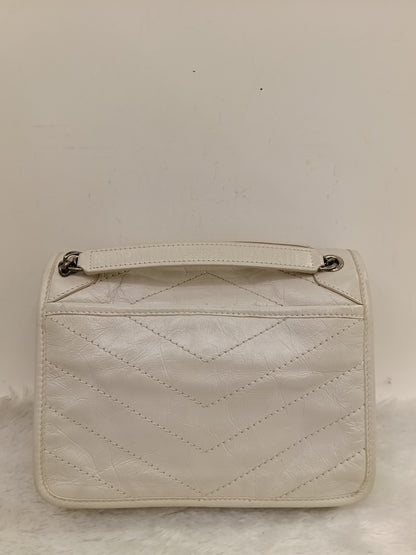 YsL Niki Baby Calfskin Ivory RHW 2022