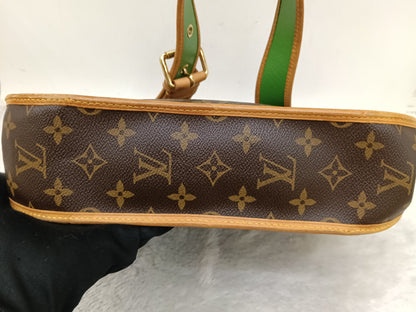 LV Musette Perforated Verde Monogram Green