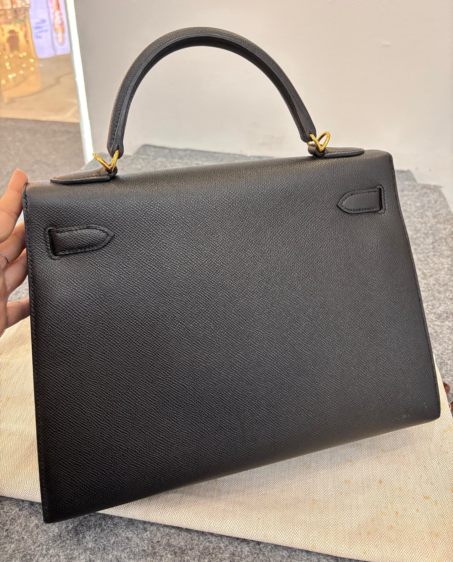 K32 Epsom Sellier Black GHW #A