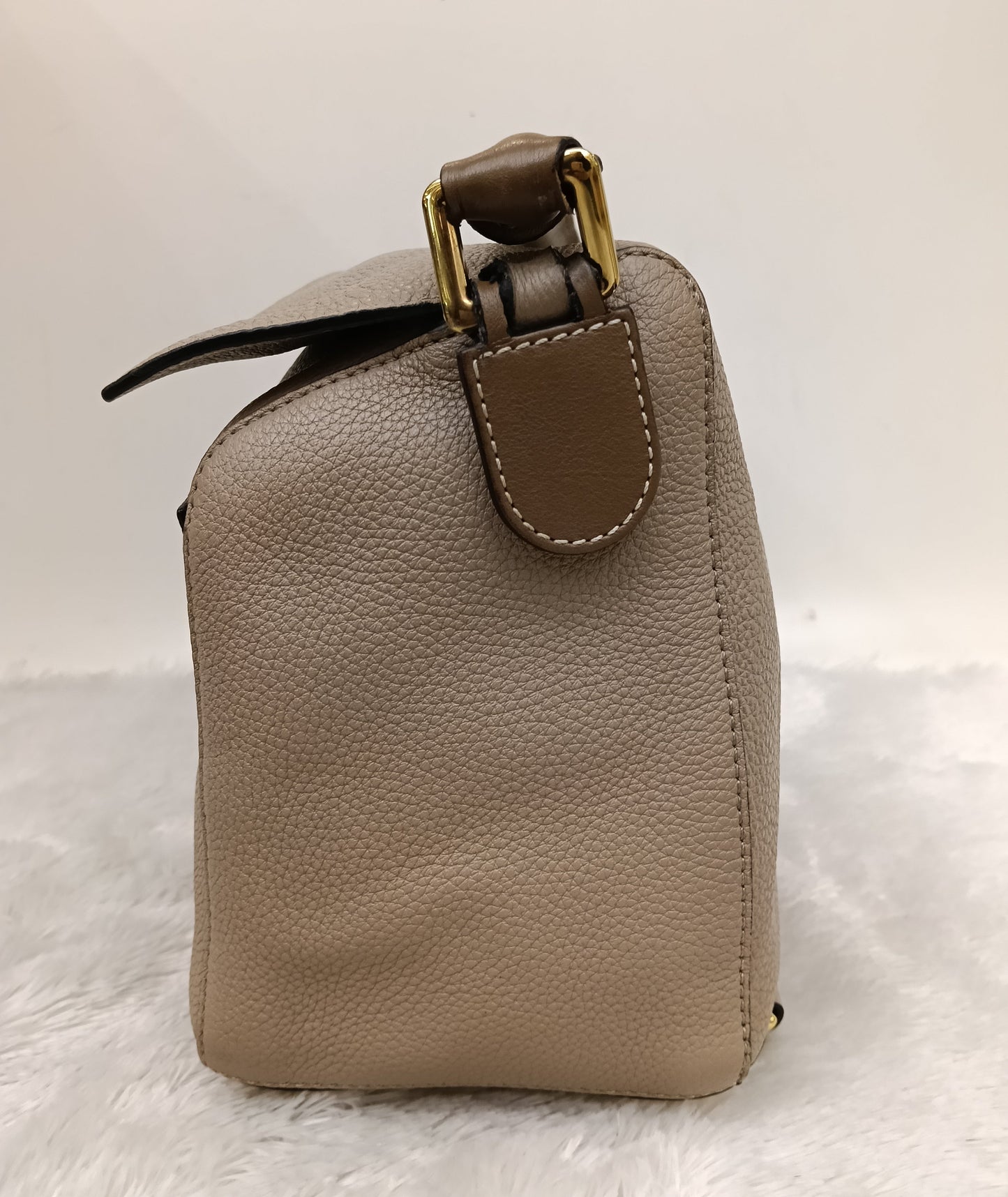 Loewe Puzzle Medium Grained Sand Mink GHW 2018