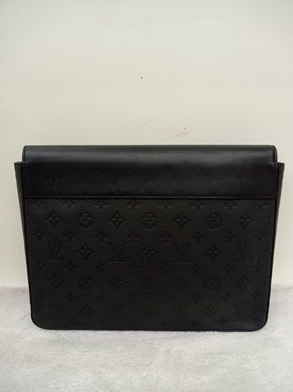 LV Pochette Virgil Abloh Steamer Monogram Eclipse (CHIP)