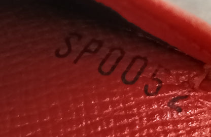 LV Portefeuille Tresor Etui Papiers Wallet Epi Red