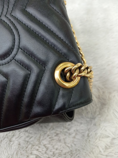 Gucci Marmont Mini Black GHW