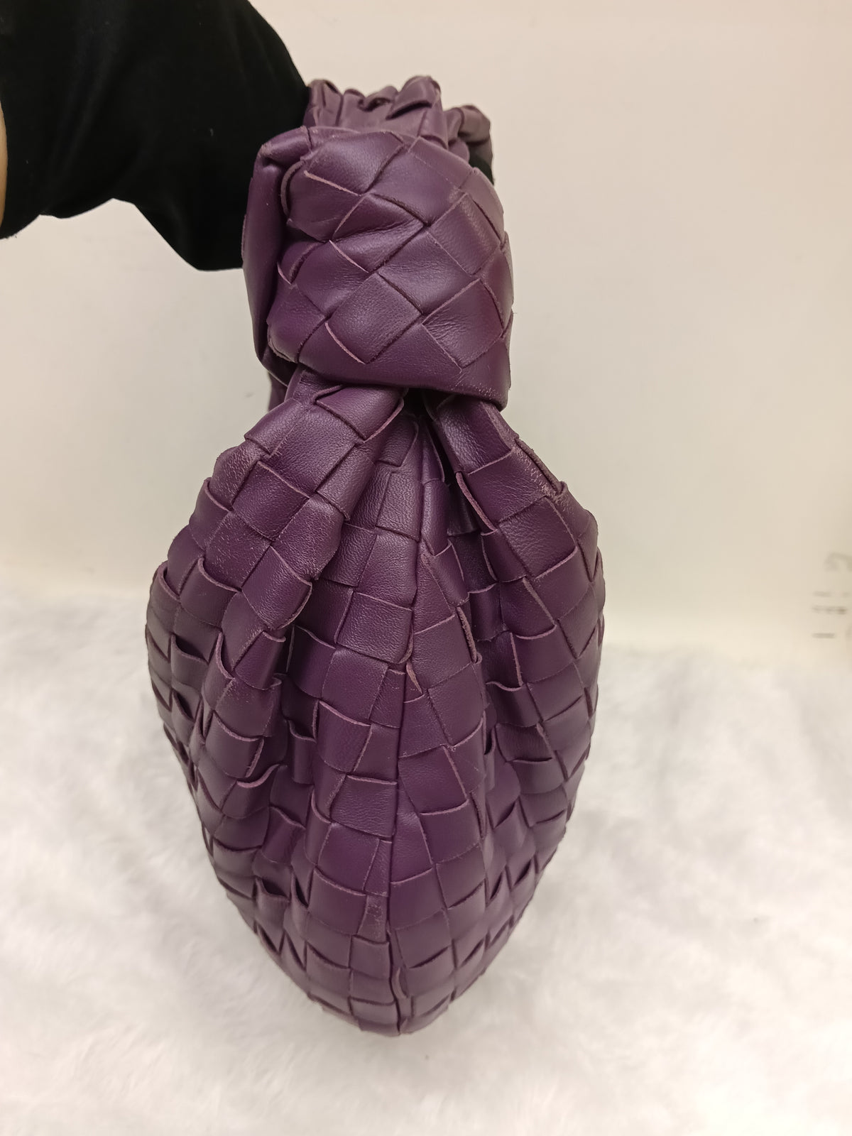 Bottega Veneta Teen Jodie Purple GHW
