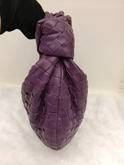 Bottega Veneta Teen Jodie Purple GHW