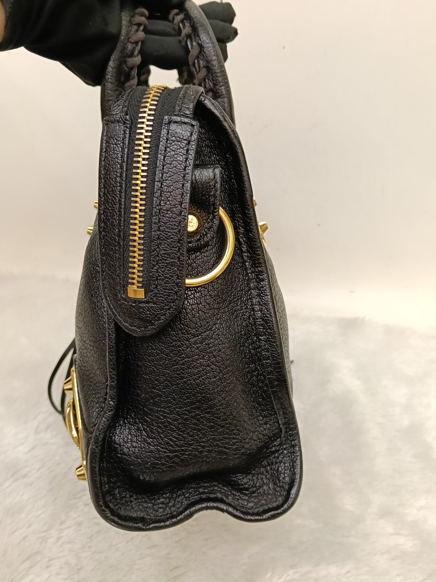 Balenciaga Small City Edge Black GHW 2016