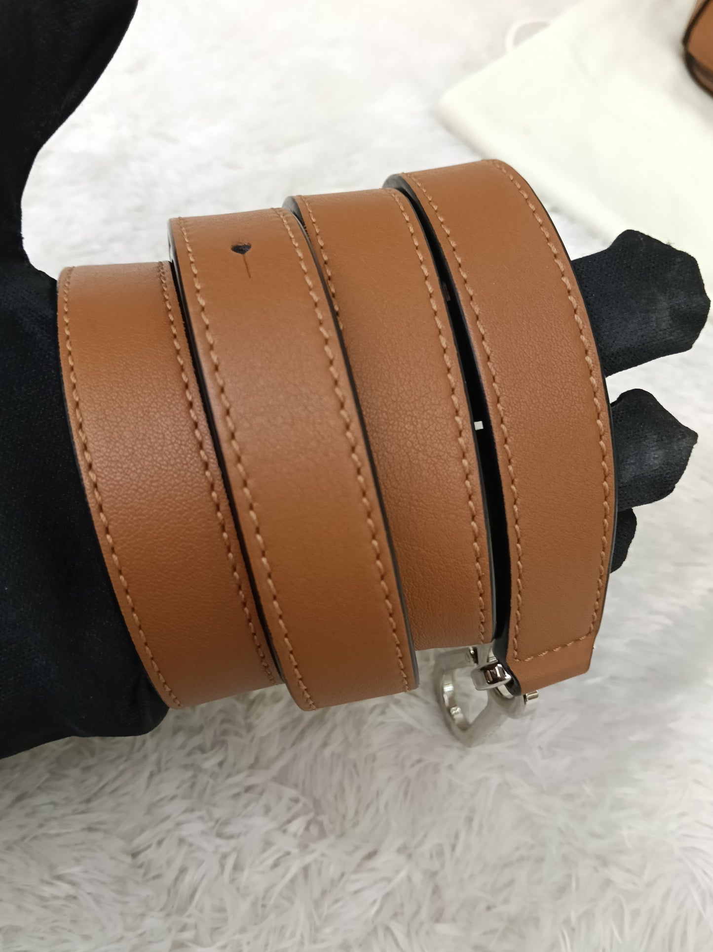 Loewe Puzzle Small Tan SHW 2020