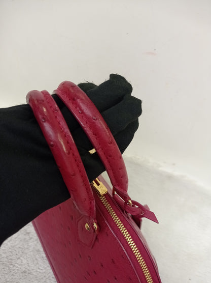 LV Alma PM Ostrich Prune 2013