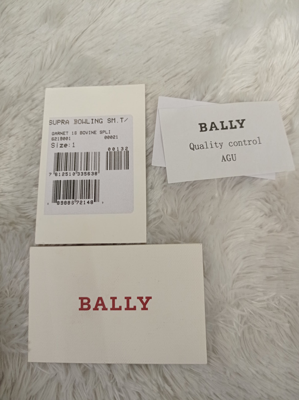 Bally Supra Bowling Red SHW