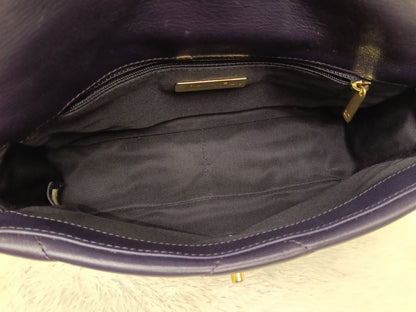 Chanel C19 Small Dark Purple GHW #30