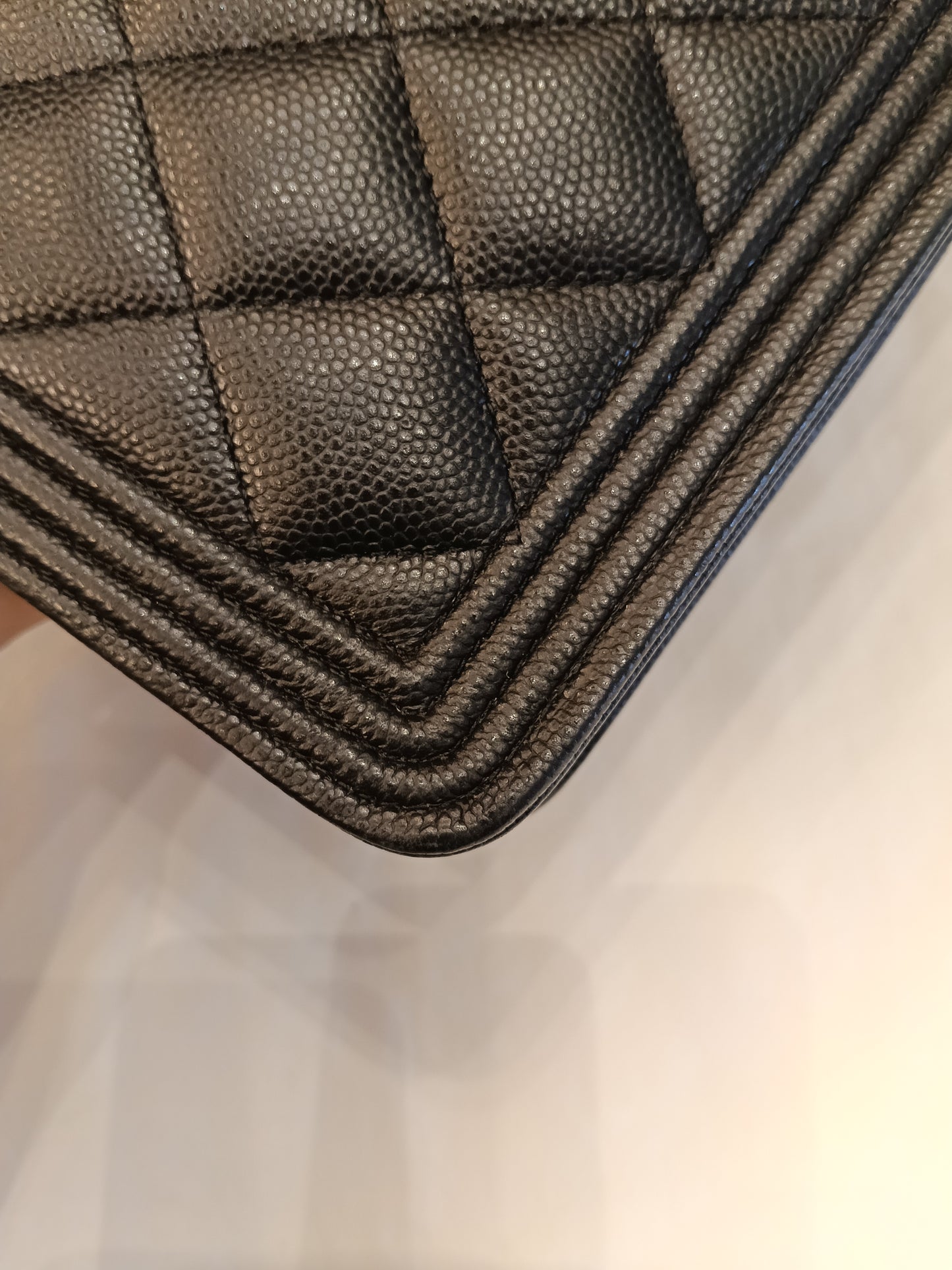 Chanel Boy WOC Caviar Black GHW #30