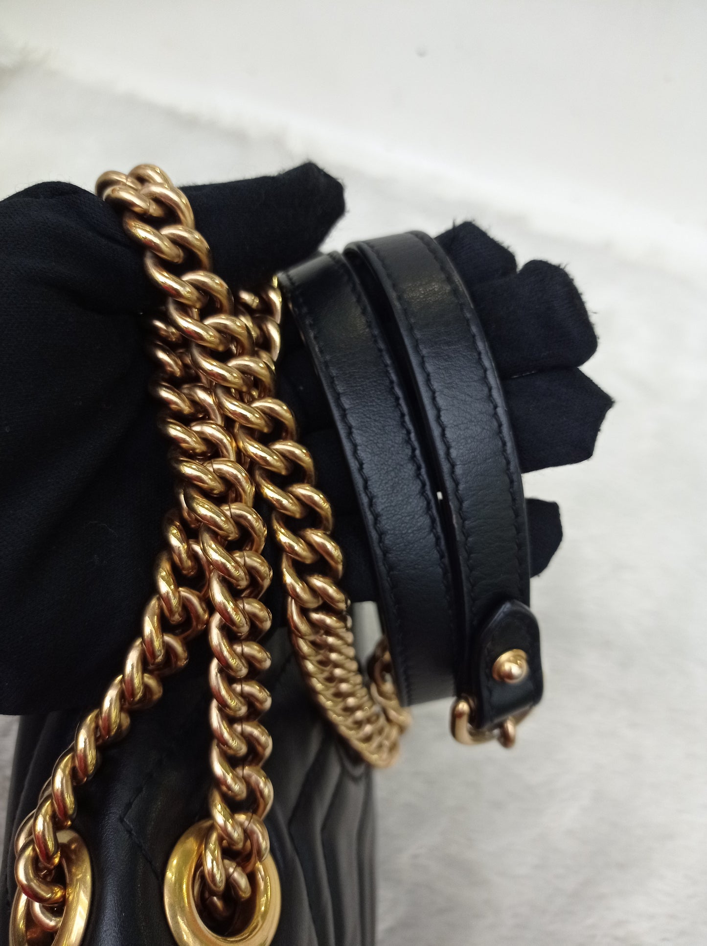 Gucci Marmont Mini Black GHW