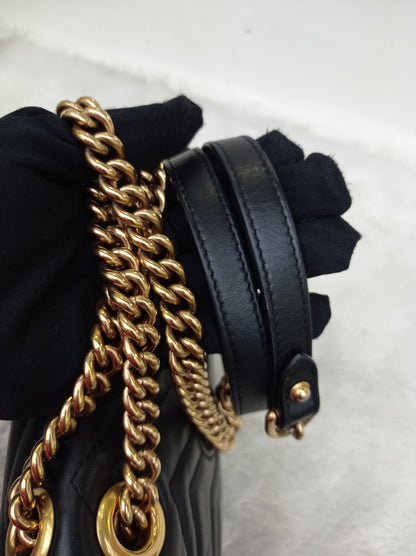 Gucci Marmont Mini Black GHW