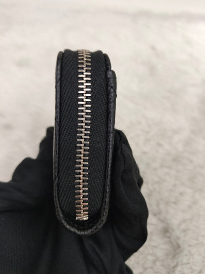 *NEW* Chanel Zippy Card Holder Caviar Black SHW (CHIP)