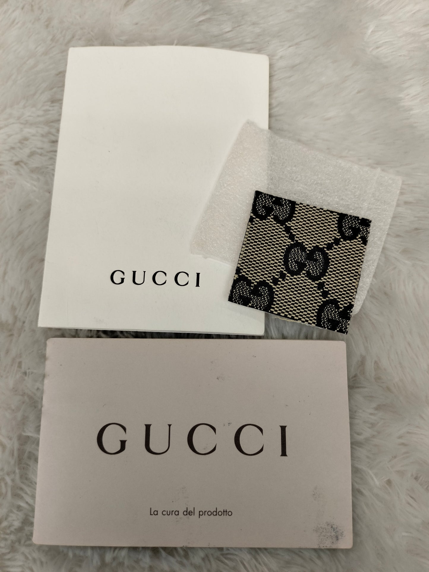 Gucci Boston Canvas Stripe Dark Blue GHW