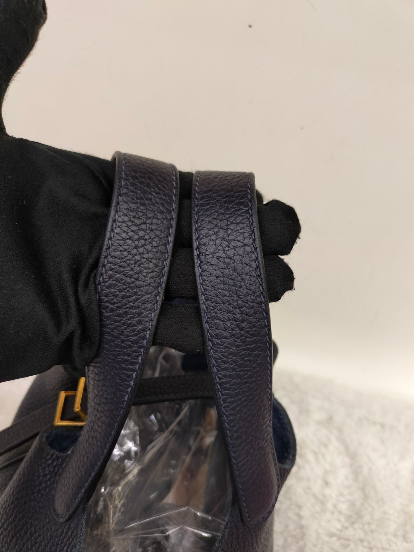 *Neverbeen Used* Picotin Lock 18 Clem Bleu Indigo GHW #Y