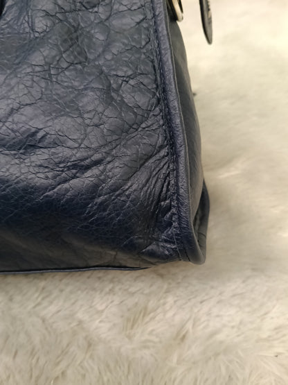 Balenciaga Small City Classic Blue Nuit SHW 2018
