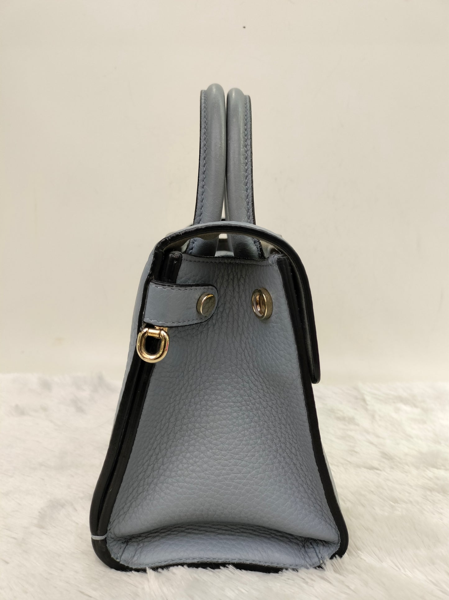 Diorever Mini Grained Blue GHW 2017
