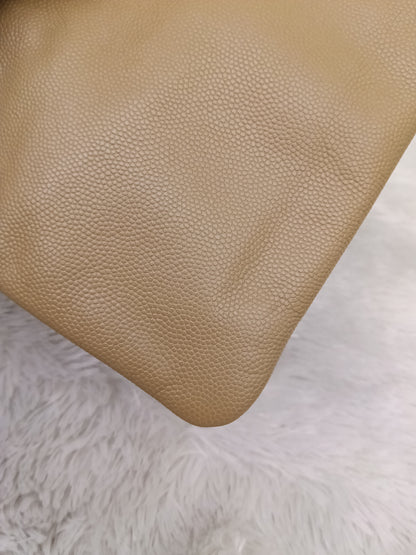Chanel C25 Medium Caviar Dark Beige GHW (CHIP)