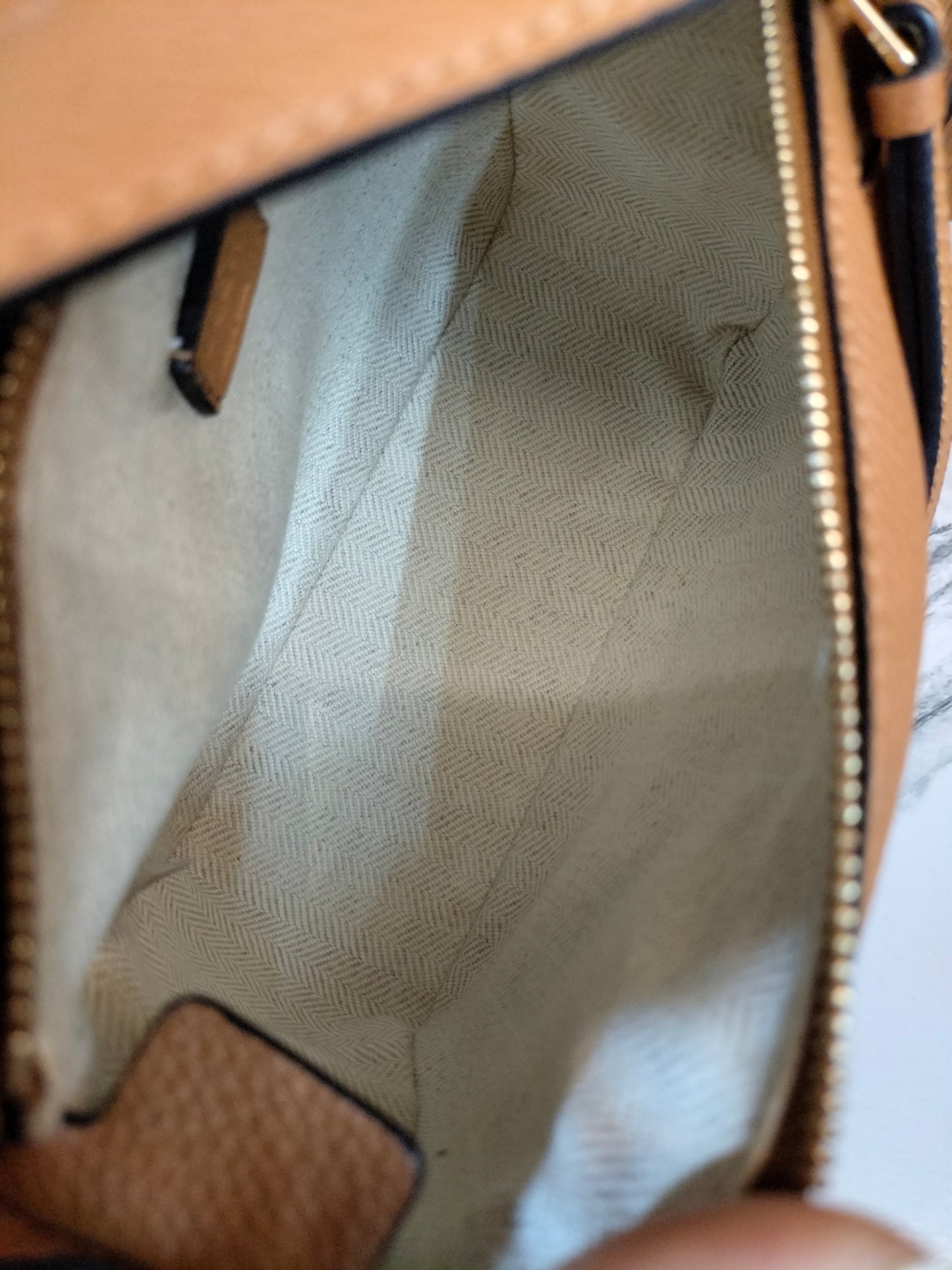 Loewe Puzzle Mini Grained Light Caramel GHW 2022