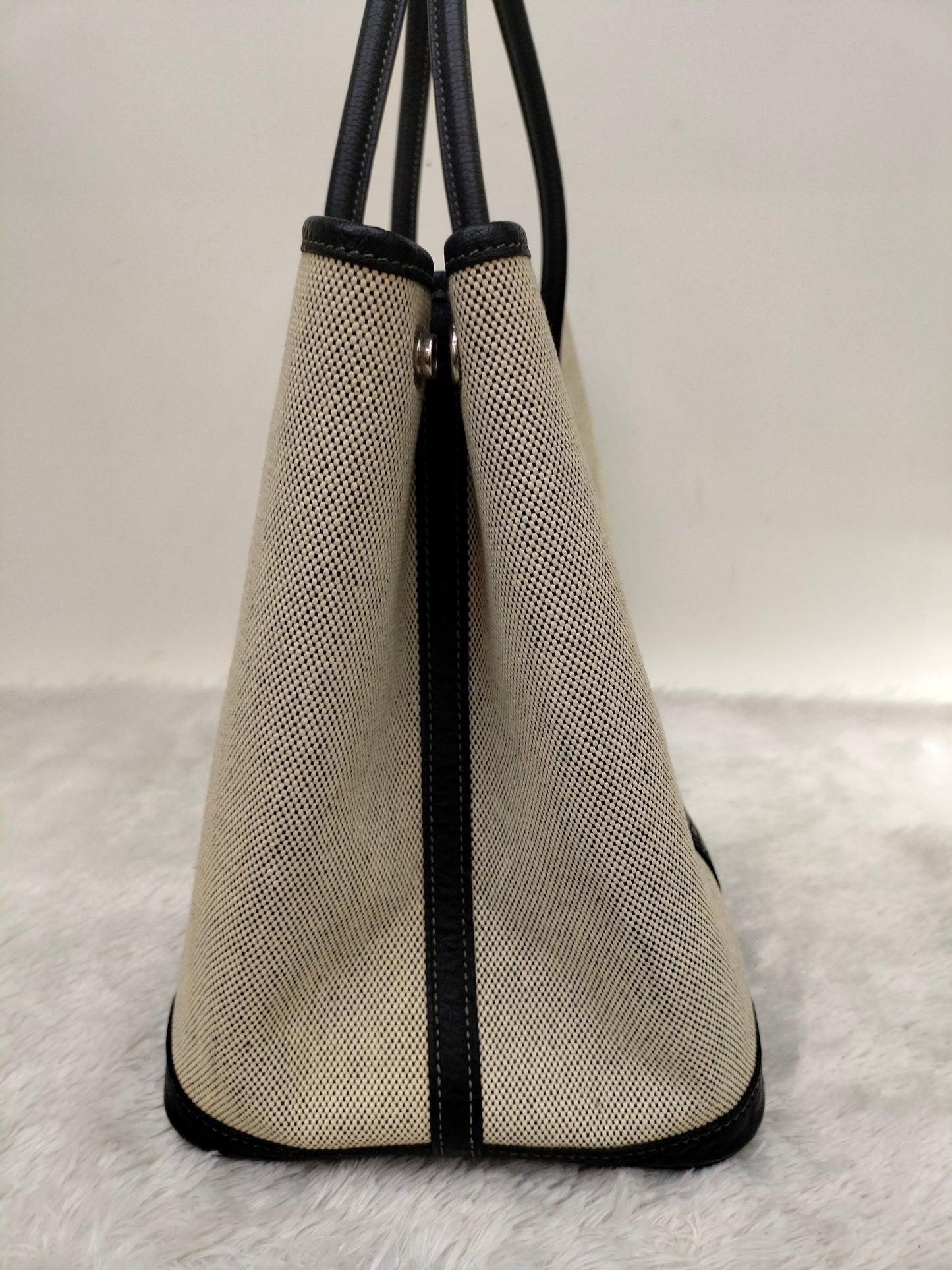 Garden Party 36 Toile Negonda Beige Black #N square