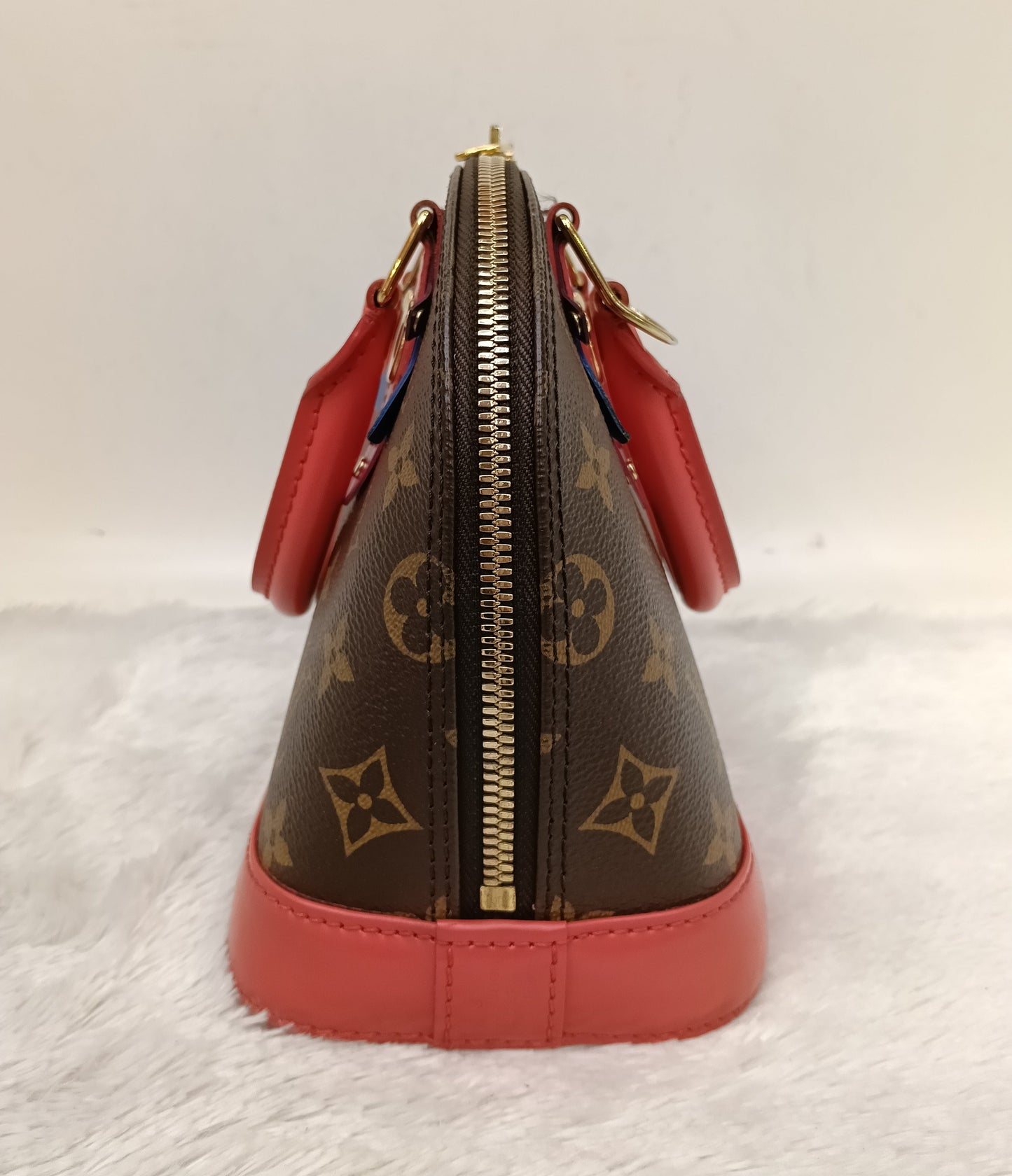 LV Alma BB Monogram Totem Flamingo 2015