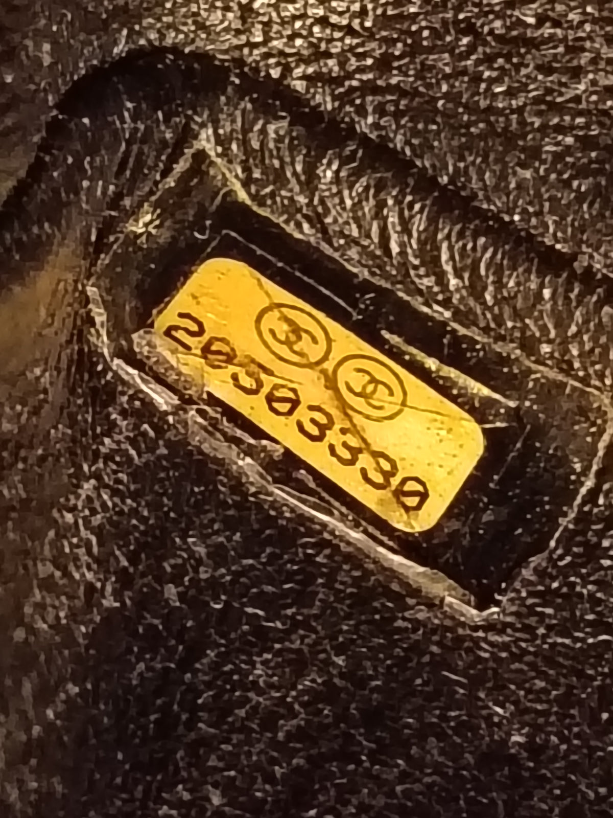 Chanel Mini Rectangular Caviar Black SHW SF #20