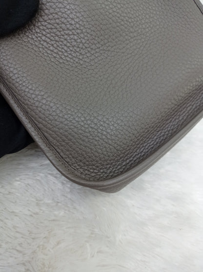 Hermes Mini Evelyne Clem Etain PHW #X