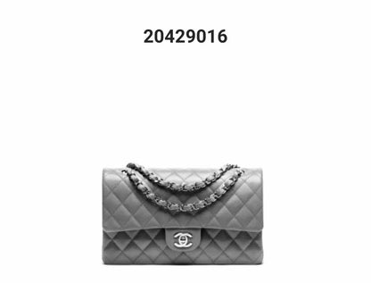 Chanel Medium Caviar Charcoal RHW DF #20