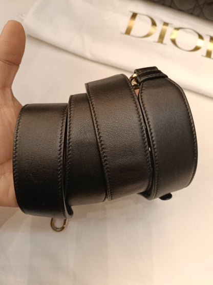 Lady Dior Small Lamb Black GHW 2019