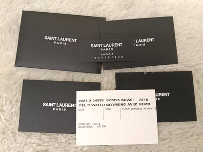 YsL WOC 22 Matelasse Monogramme Grained Caramel GHW 2021