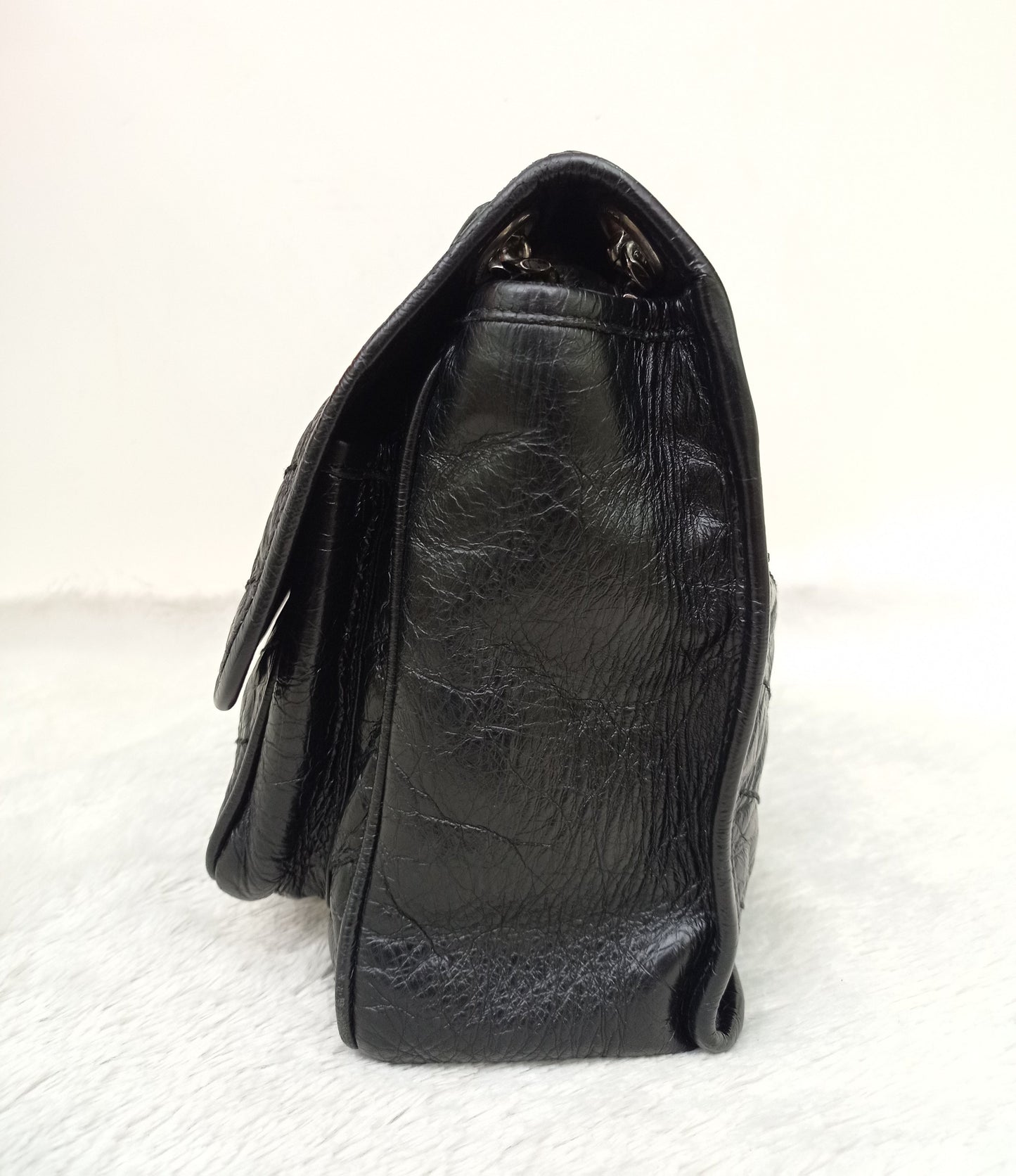 YsL Niki Medium Calfskin Black RHW 2018