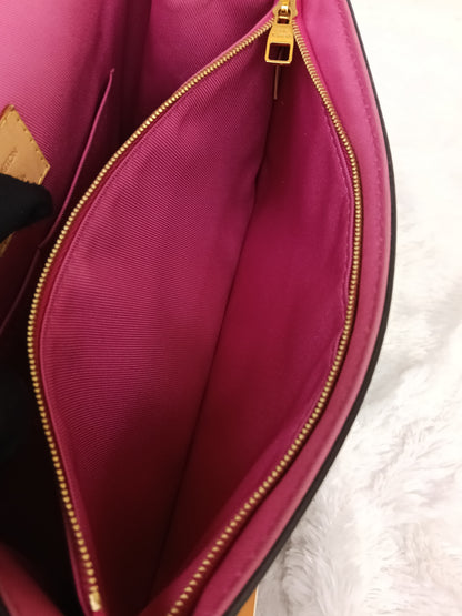 LV Clunny BB Monogram Fuchsia Safran 2017